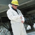 Cleaning Cloths & Wipes | Ansell 38941 A35 Liquid and Particle Protection Coveralls - 2X-Large, White (25/Carton) image number 4