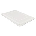 Perforated Roll & Hand Towels | Rubbermaid Commercial FG350200WHT 26 in. x 18 in. Food/Tote Box Lids - White image number 0