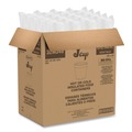 Food Containers & Lids | Dart 32MJ48 32 oz. Foam Containers - White (500/Carton) image number 3