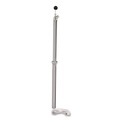 Water & Solvent Pumps | Boardwalk 517108 22 oz 42.5 in. Tall Steel Bottle Pump - Chrome (6/Carton) image number 2