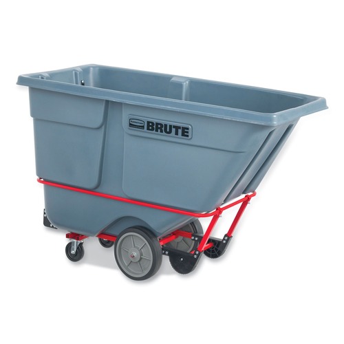 Carts & Trucks | Rubbermaid Commercial 2192467 1 cu yd BRUTE DURATILT Frame Tilt Truck Heavy Duty 2100 lb Capacity Gray image number 0