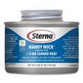 Canned Heat | Sterno 10364 Handy Wick 4.84 oz. 4-Hour Burn Chafing Fuel (24/Carton) image number 0