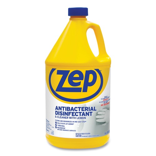 Disinfecting & Cleaning Solutions | Zep Commercial ZUBAC128 1 Gallon Bottle Antibacterial Disinfectant image number 0