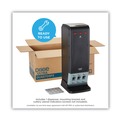 Cutlery Dispensers | Dixie DUSSTDSP3 SmartStock 13.16 x 16.07 x 31.03 Forks/Knives/Spoons Tri-Tower Dispenser - Black/Gray (1/Carton) image number 2