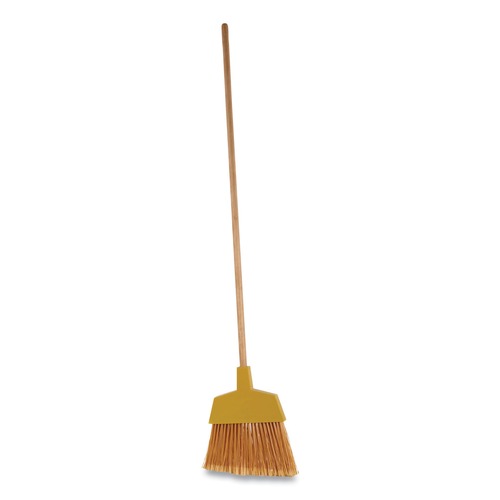 Brooms | Boardwalk BWK932AEA 53 in. Handle Angler Broom - Yellow image number 0