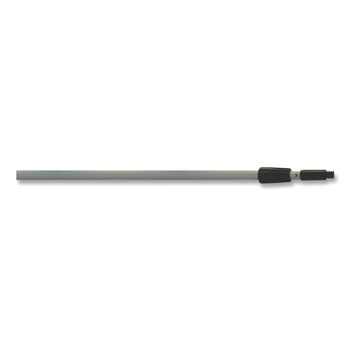 Boardwalk 96149-BWK 8 ft. Aluminum Extension Pole with Two Sections - Silver/Black