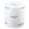 Perforated Roll & Hand Towels | Windsoft WIN2405 2-Ply Septic Safe Individually Wrapped Rolls Bath Tissue - White (48 Rolls/Carton) image number 0
