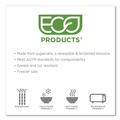 Cups | Eco-Products EP-SPC2 2 oz Molded Fiber Sugarcane Portion Cups - White (2500/Carton) image number 2