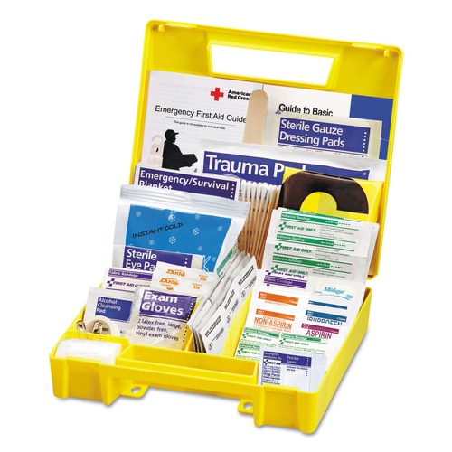 First Aid Kits | First Aid Only FAO-340 138-Piece Essentials Plastic Case First Aid Kit for 5 People image number 0
