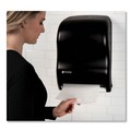 Towel Dispensers | San Jamar T1300TBK Tear-N-Dry 11.75 in. x 9 in. x 15.5 in. Touchless Roll Towel Dispenser - Black Pearl image number 6