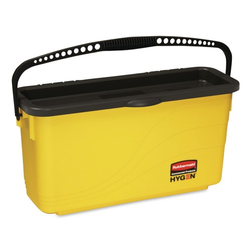 Buckets & Wringers | Rubbermaid Commercial HYGEN FGQ95088YEL 6.8 gal. HYGEN Charging Bucket - Yellow image number 0