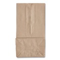 Grocery Bags | Ross & Wallace Paper Products 100301500PK/BL 3.5 in. x 2.25 in. x 6.63 in. #1 Size Grocery Paper Bags - Kraft (500/Bundle) image number 2