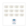 Toilet Tissues | Boardwalk B6100 3.5 in. x 1000 ft. JRT Septic Safe 2-Ply Bath Tissue - Jumbo, White (12/Carton) image number 5