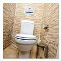 Toilet Seat Covers | Scott 07410 Personal Seats 15 in. x 18 in. Sanitary Toilet Seat Covers - White (125/Pack) image number 5