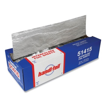 FOIL WRAPS | Handi-Foil 51415 10.75 in. x 14 in. Interfold Foil Sheets (6 Boxes/Carton)