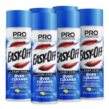 PRODUCTS | Professional EASY-OFF 62338-85260 Fume Free Max Oven Cleaner, Foam, Lemon, 24 Oz Aerosol Spray, 6/carton