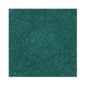 Floor Pads-Stripping | Boardwalk BWK4018GRE 18 in. Diameter Heavy-Duty Scrubbing Floor Pads - Green (5/Carton) image number 6