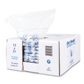 Ice Bags | Inteplast Group IC1221-TT 1.5 mil. 12 in. x 21 in. Ice Bags - Clear (1000/Carton) image number 3