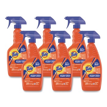 Tide 76533 22 oz. Spray Bottle Light Scent Antibacterial Fabric Spray (6/Carton)