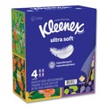 Facial Tissues | Kleenex 54308 Ultra Soft 3-Ply Facial Tissue - White (12/Carton) image number 6