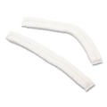 Hairnets & Hair Restraints | AmerCareRoyal RP110NWP 21 in. Pleated Polypropylene Latex-Free Operating Room Cap - White (1000/Carton) image number 1