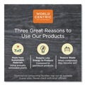 Cup Lids | World Centric CPLCS12D PLA Dome Cold Cup Lids - Clear (1,000/Carton) image number 4