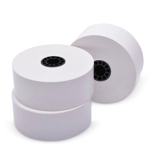 Labels | PM Company ICX90230075 1.57 in. x 270 ft. Sticky Media - White (12 Rolls/Carton) image number 0