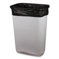 Low-Density Trash Bags | Boardwalk H5645TKKR01 23 Gallon 0.9 mil 28 in. x 45 in. Linear Low Density Can Liners - Black (200/Carton) image number 3