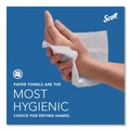 Perforated Roll & Hand Towels | Scott 41482 1-Ply 11 in. x 8.75 in. Kitchen Roll Towels (128/Roll 20 Rolls/Carton) image number 6