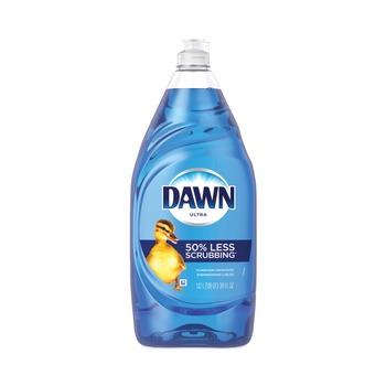  | Dawn 01301EA 38 oz. Bottle Ultra Liquid Dish Detergent - Dawn Original