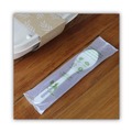 Disposable Spoons | World Centric SP-PS-I 6 in. TPLA Compostable Cutlery Spoon - White (750/Carton) image number 2