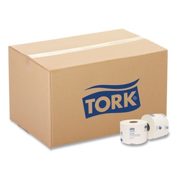 PAPER TOWELS | Tork 161990 2-Ply Septic Safe Universal Bath Tissue Roll with OptiCore - White (36/Carton)