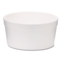 Food Containers & Lids | WinCup 221996 8 oz Tall Style Foam Bowls - White (1000/Carton) image number 0