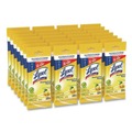 Cleaning Cloths & Wipes | LYSOL Brand 19200-99799 6.69 in. x 7.87 in. 1-Ply Disinfecting Wipes Flatpacks - Lemon and Lime Blossom White (24/Carton) image number 0