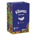 Facial Tissues | Kleenex 54317 3-Ply Ultra Soft Facial Tissue - White (4 Packs/Carton) image number 1