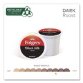Coffee - Caffeinated | Folgers 5000368733 Gourmet Selections Coffee K-Cups - Black Silk (96/Carton) image number 3