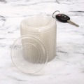 Souffle & Portion Cups | Dart PL4N 3.25 - 9 oz. Portion/Souffle Cup Lids - Clear (2500/Carton) image number 4