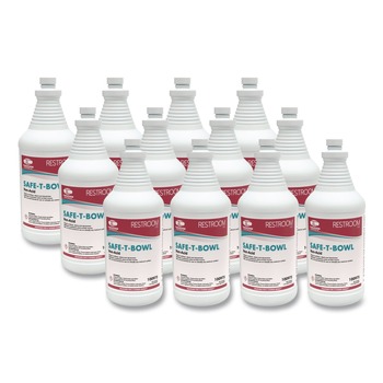 PRODUCTS | Theochem Laboratories 500689 Safe-T-Bowl 32 oz. Bottle Liquid Toilet Bowl Cleaner (12/Carton)