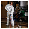 Cleaning Cloths & Wipes | Ansell KCC 44336 A40 Elastic-Cuff Ankle Hood and Boot Coveralls - 3X-Large White (25/Carton) image number 3
