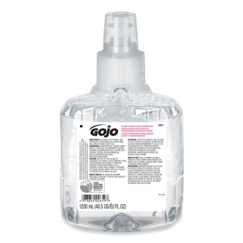 SOAP REFILLS | GOJO Industries 1911-02 Clear And Mild Foam Handwash Refill, Fragrance-Free, 1,200 Ml Refill