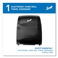 Towel Dispensers | Scott 48860 12.7 in. x 9.57 in. x 15.76 in. Essential Electronic Hard Roll Towel Dispenser - Black (1/Carton) image number 1