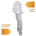 Cleaning Cloths & Wipes | Ansell KCC 44306 A40 Zipper Front Liquid and Particle Protection Coveralls - 3X-Large White (25/Carton) image number 2