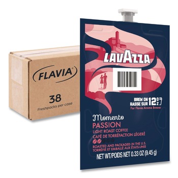 FLAVIA AROMA BREWERS SALE | FLAVIA 48790 Lavazza Coffee Freshpack - Momento Passion (38/Carton)