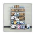 Racks & Shelving | Alera ALESW664818SR NSF Certified 6-Shelf 48 in. x 18 in. x 72 in. Wire Shelving Kit - Silver image number 7