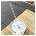 Straws/Stems/Sticks | Boardwalk BWKJSTUW775 7.75 in. Polypropylene Jumbo Straws - Clear (2500/Carton) image number 4