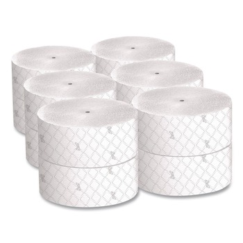 Scott 07006 Essential Coreless JRT Septic Safe 1150 ft. 2 Ply Tissues - White (12/Carton)