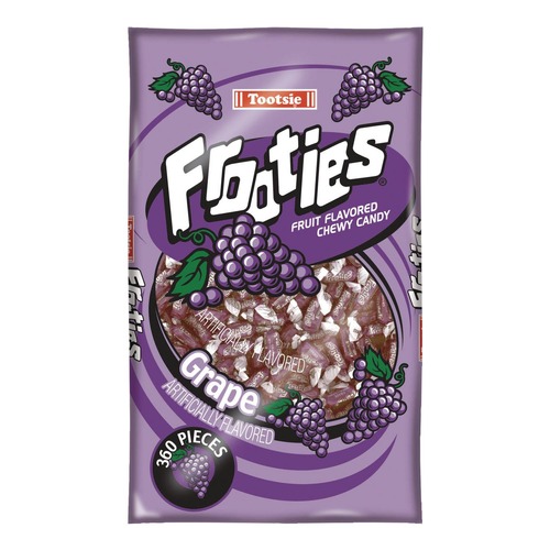 Candy, Gum & Mints | Tootsie Roll TOO7801 38.8 oz. Bag Frooties - Grape image number 0