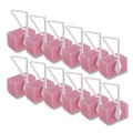 Toilet & Urinal Deodorizers | Boardwalk 4BBP012I144M202143000 4 oz. Cherry Scent Toilet Bowl Para Deodorizer Block - Pink (12/Box) image number 1
