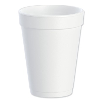 Dart 14J16 14 oz. Foam Drink Cups - White (1000/Carton)