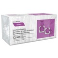 Luncheon Napkins | Cascades PRO N020 12 in. x 12 in. 1 Ply Select Luncheon Napkins - White (6000/Carton) image number 0